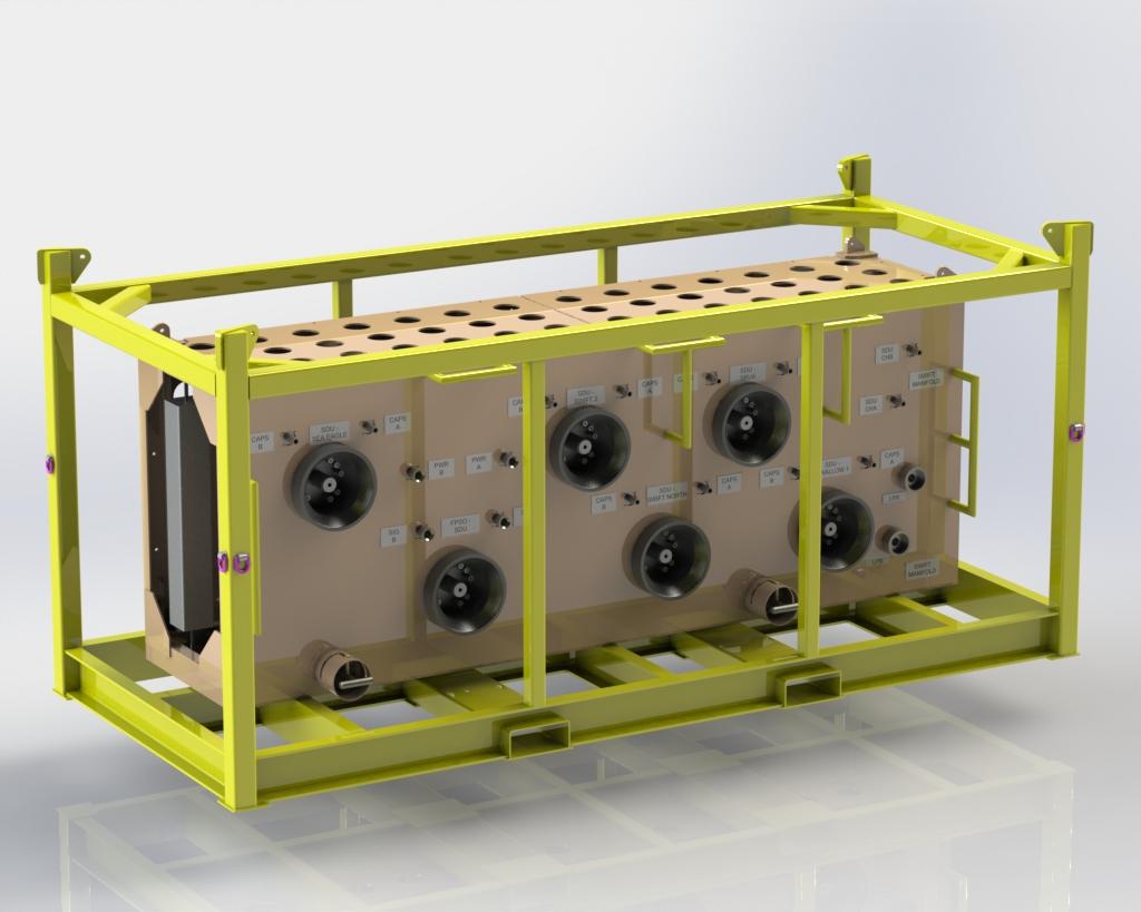 Equipment support frame reference